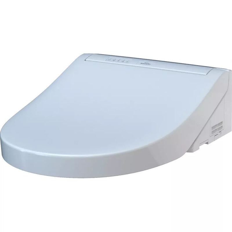 TOTO WASHLET C5 Electronic Bidet Toilet Seat with PREMIST and EWATER+ Wand Cleaning, Round, Cotton White C9