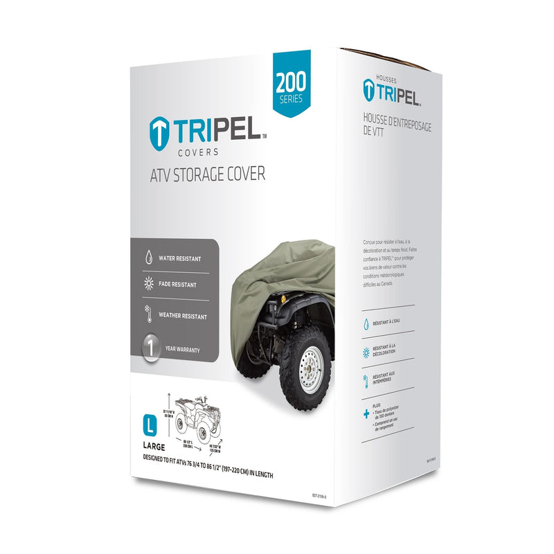 Tripel Waterproof ATV Storage Cover, Large S9