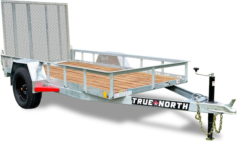 True North 60-in x 10-ft Galvanized Utility Trailer E8