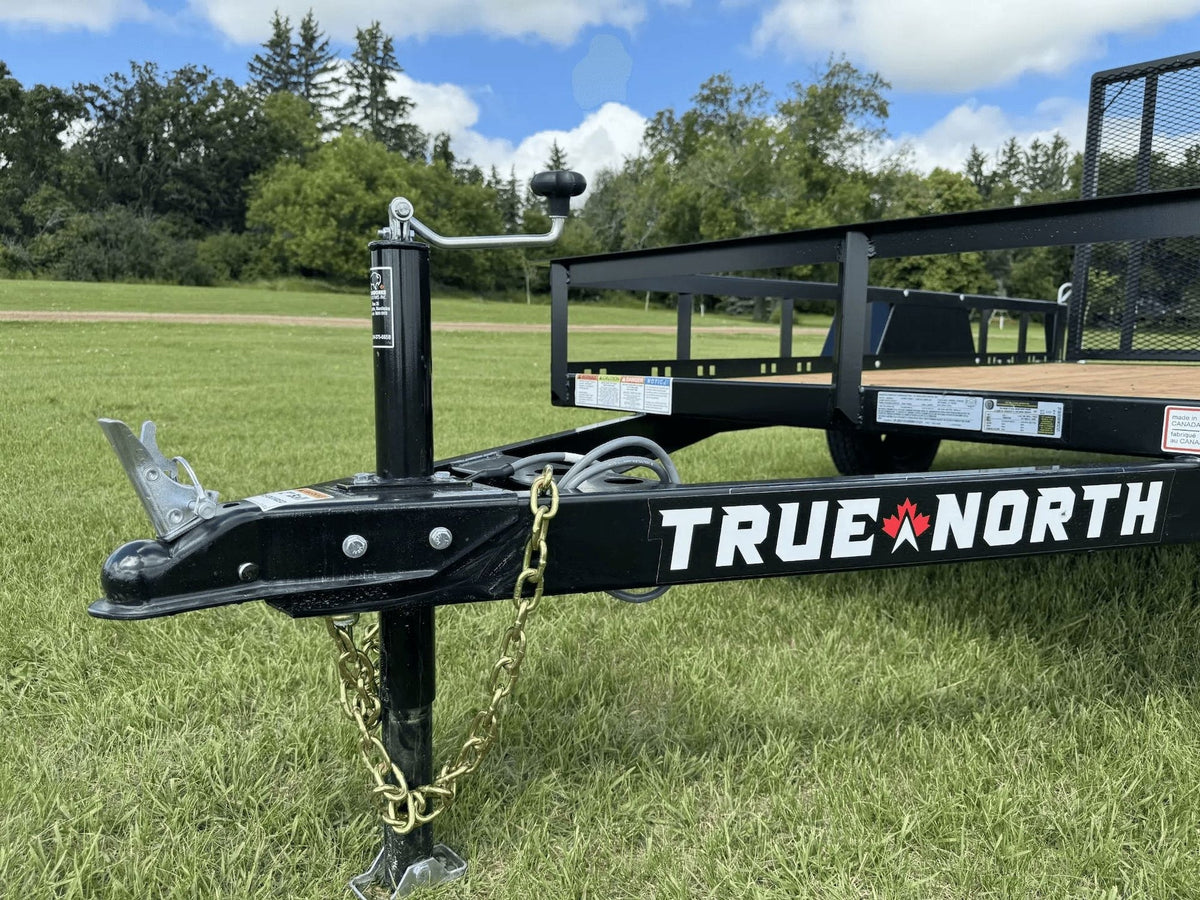 True North 60-in x 10-ft Landscape Utility Trailer with Ramp Gate