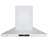 Turin Marbella Pro Wall-Mounted Range Hood, Stainless Steel, 30-in