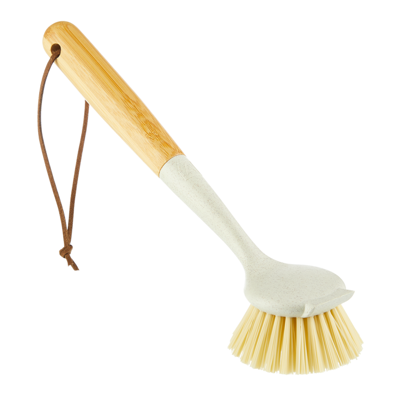 type A Dish Brush with Built-in Scraper B0