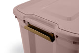 type A Latching Tote, Dusty Rose, 98-L