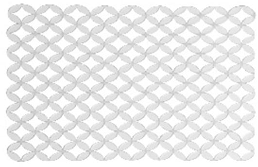Umbra Meridian Plastic Kitchen Sink Protector Mat/Liner, Clear, 12 x 16-in U7