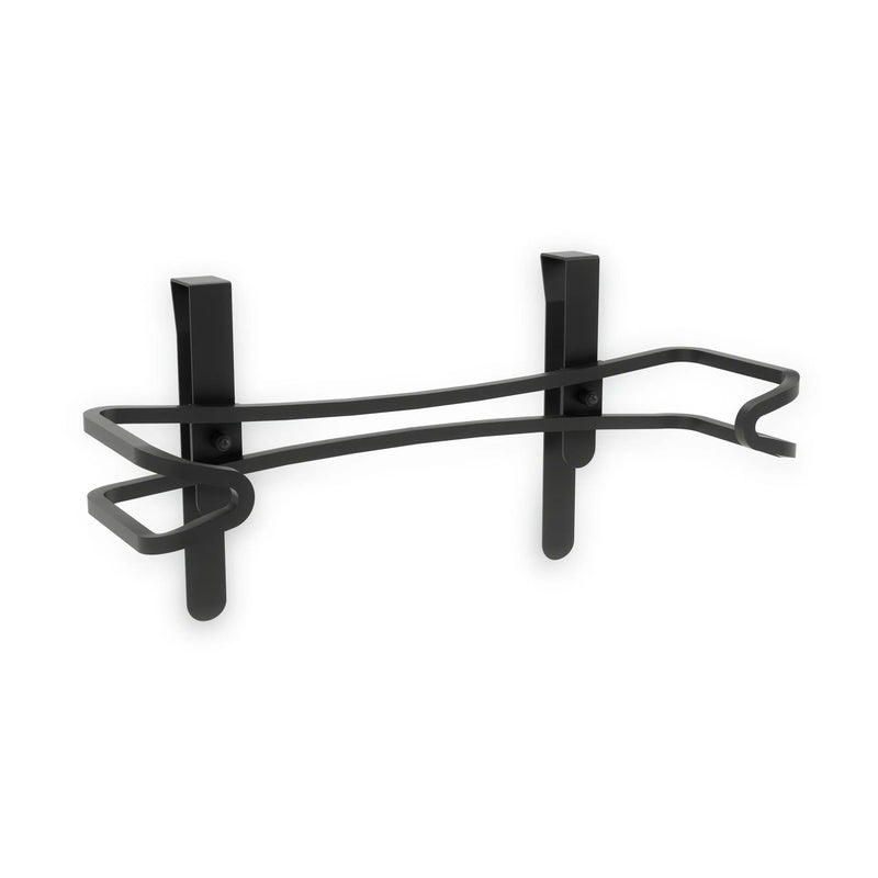 Umbra Squire Under Cabinet/Wall Mount Metal Paper Towel Holder with Mounting Hardware, Black B3