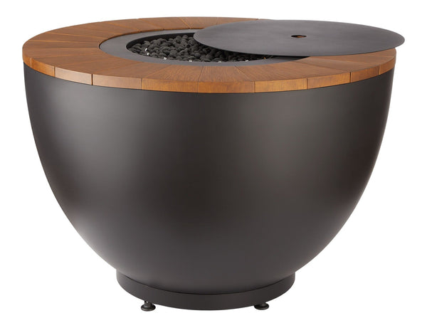 Vermont Castings Round Outdoor Gas Fire Table, 65,000 BTUs, 36-in R9