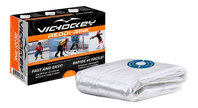 VIC Reddi-Rink EZ Freeze Ice Rink Kit, 10-ft x 20-ft S0