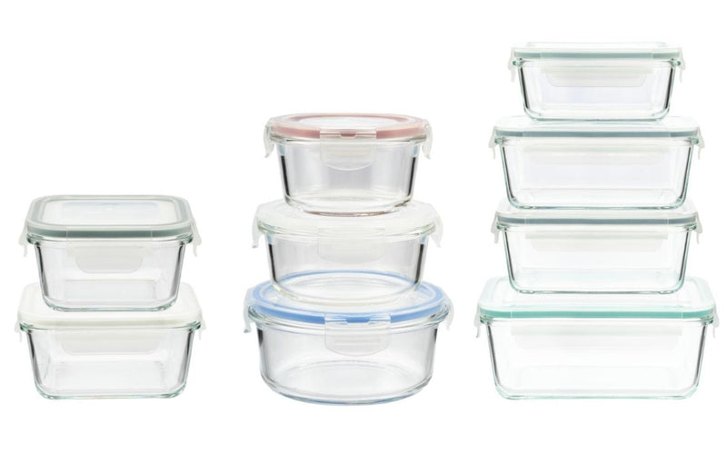 Vida Assorted Glass Storage E4