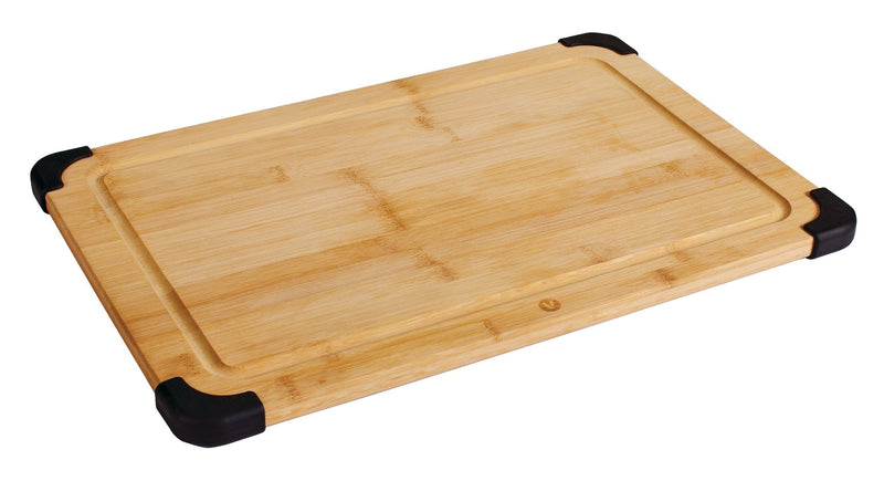 Vida by Paderno Bamboo Cutting Board, Non-Slip, 12-in x 18-in K8