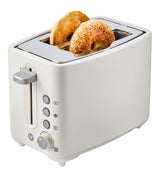 Vida by PADERNO Colour Series 2-Slice Toaster with 3 Settings, Shortbread