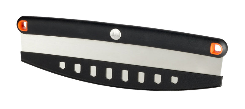 Vida by PADERNO Stainless Steel Pizza Rocker Knife with Protective Sheath H0