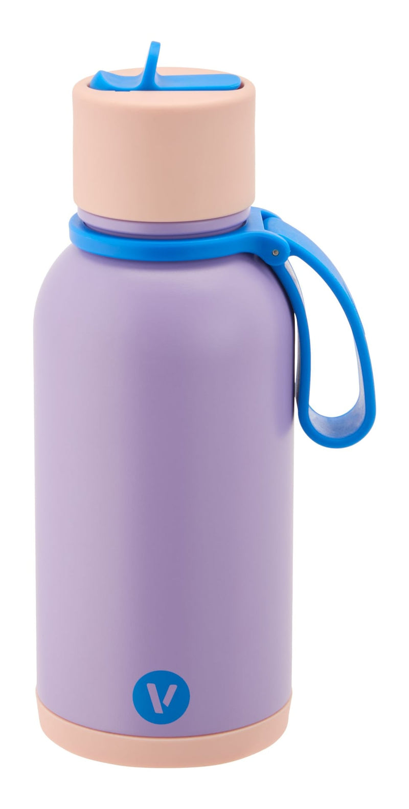 Vida by PADERNO Stainless Steel Water Bottle, Coral, 16-oz P4