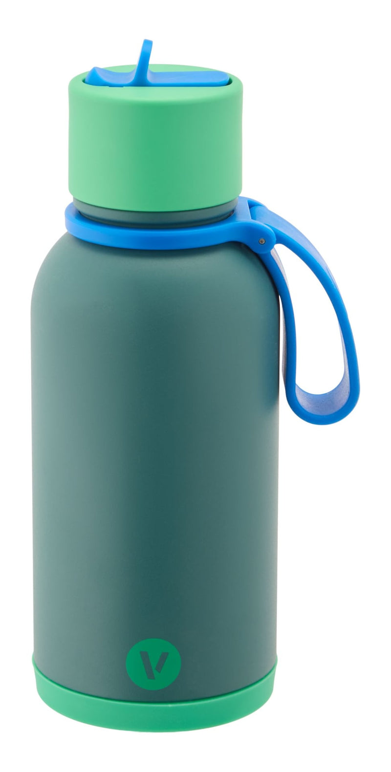 Vida by PADERNO Stainless Steel Water Bottle, Emerald, 16-oz C8