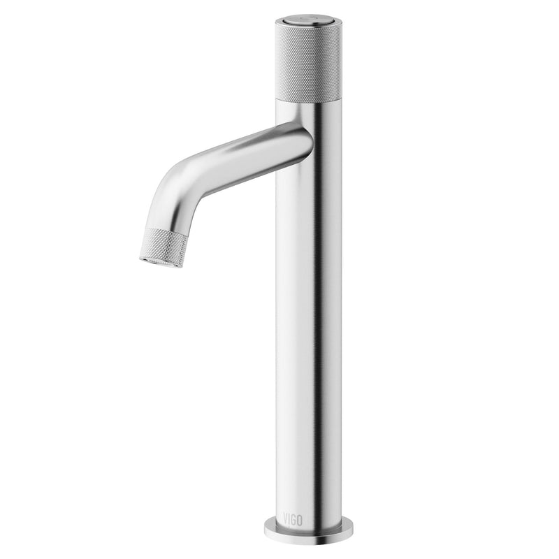 VIGO Apollo 10-in Vessel Bathroom Faucet, Various Finishes J7