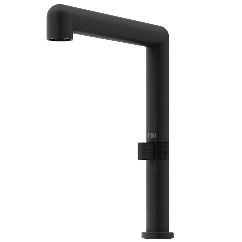 VIGO Bar 11-in Angular Kitchen Faucet, Various Finishes C9