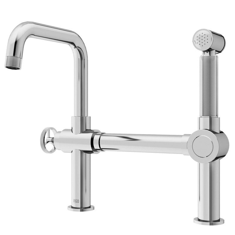 VIGO Cass Bridge Kitchen Faucet N7