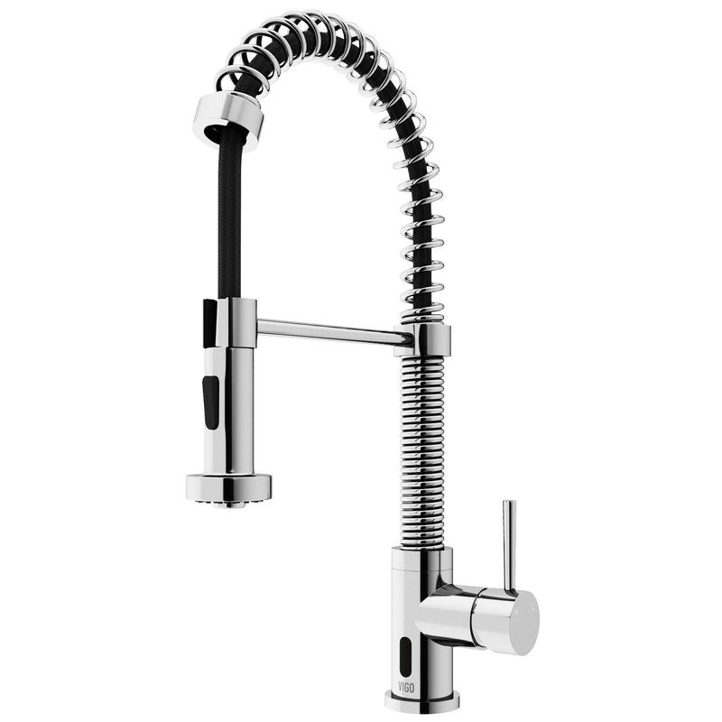 VIGO Edison 19-in Single-Handle Touchless Kitchen Faucet R7