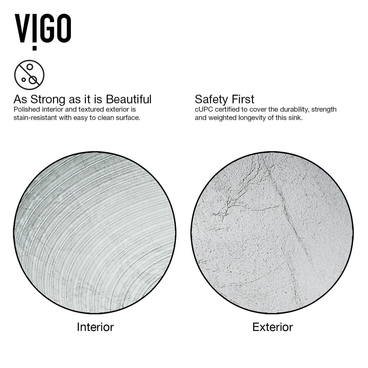 VIGO Glass Simply Silver Bathroom Sink/Basin Set with Duris Faucet and Round Vessel