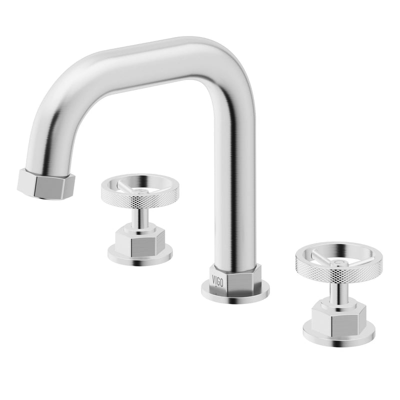 VIGO Hart Curved Square Bathroom Faucet K3