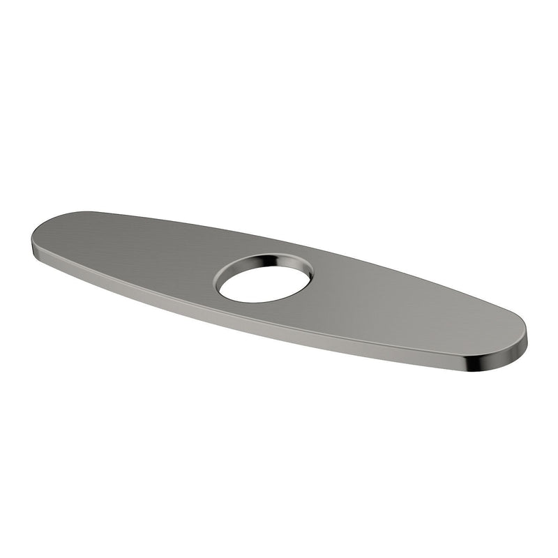 VIGO Kitchen Sink Faucet Hole Cover Deck Plate For 1 or 3 Hole, Stainless Steel, 10-in W2