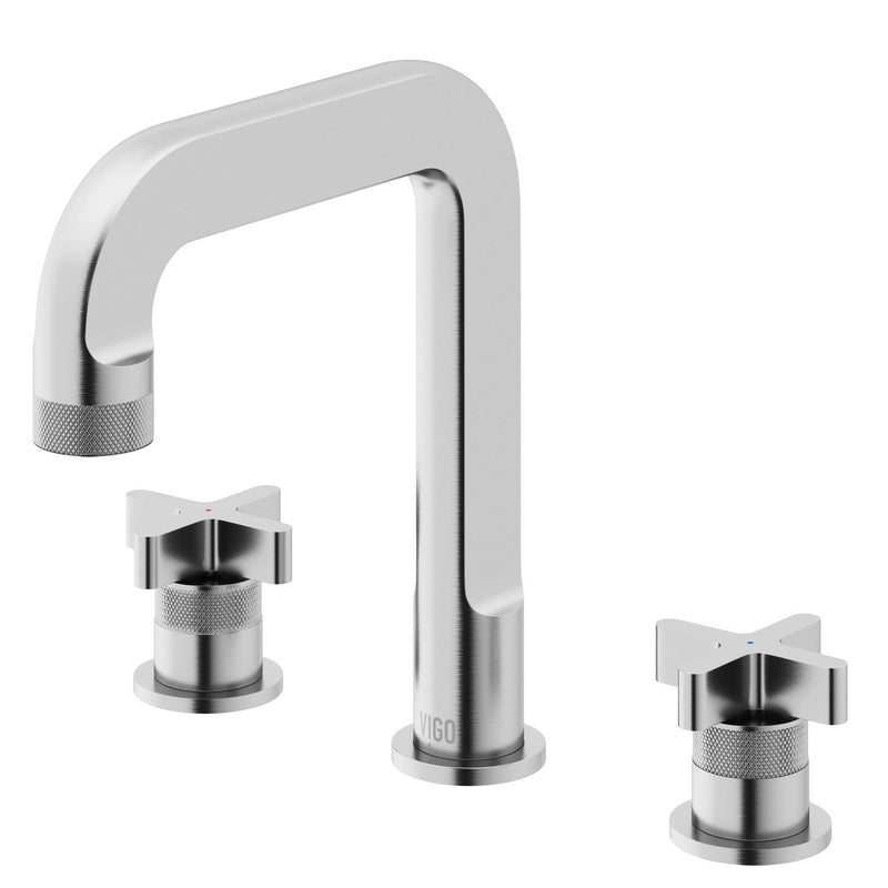 VIGO Wythe Curved Square Bathroom Faucet, Various Finishes Z2