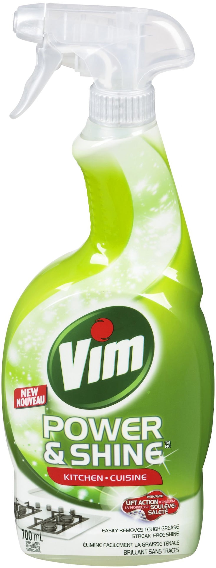 Vim Power & Shine Kitchen Cleaner Spray, 700-mL G6