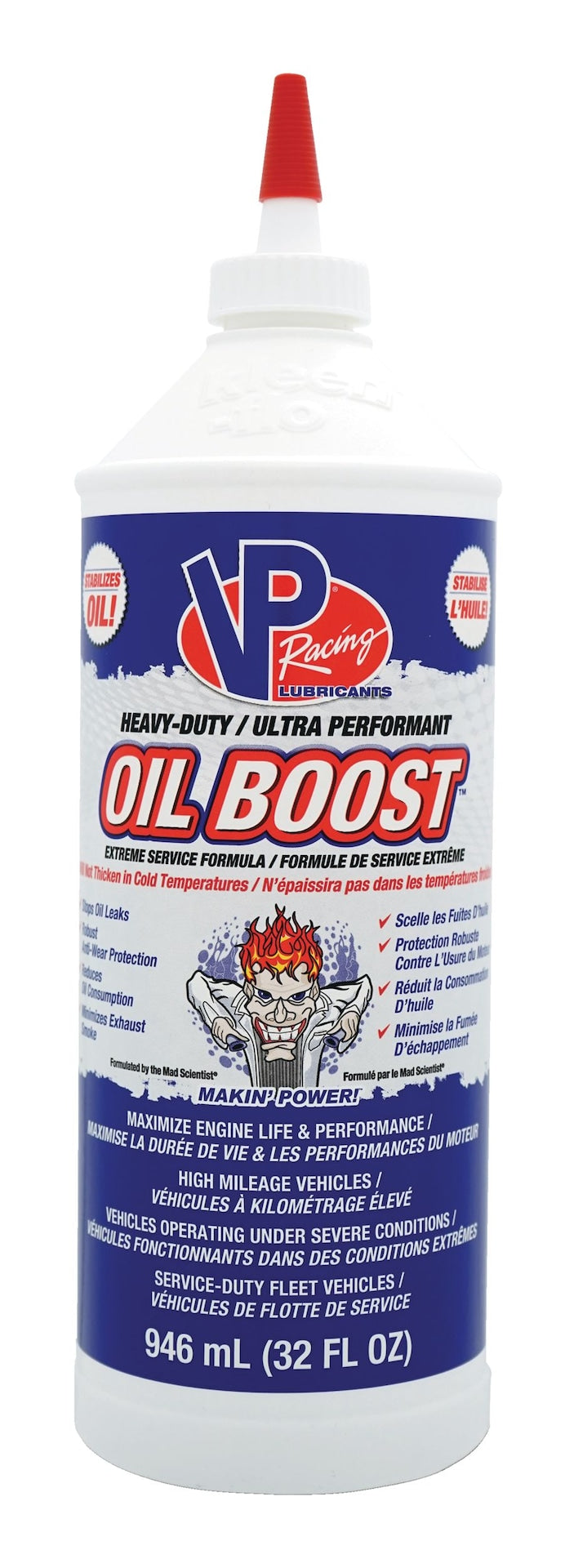 VP Racing High-Mileage Heavy-Duty Oil Boost, 946-mL M5