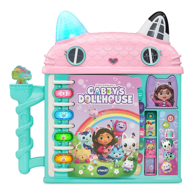 VTech Gabby's Dollhouse Cat-a-Vator Discovery Book, English J6