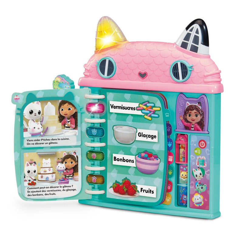 VTech Gabby's Dollhouse Cat-a-Vator Discovery Book, French V6