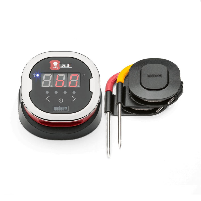Weber iGrill 2 Bluetooth Meat Thermometer with Stainless Steel Probes S5