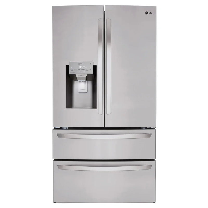 Whirlpool 36 in. 31 cu ft. Stainless Steel French Door Refrigerator with Ice Maker K1
