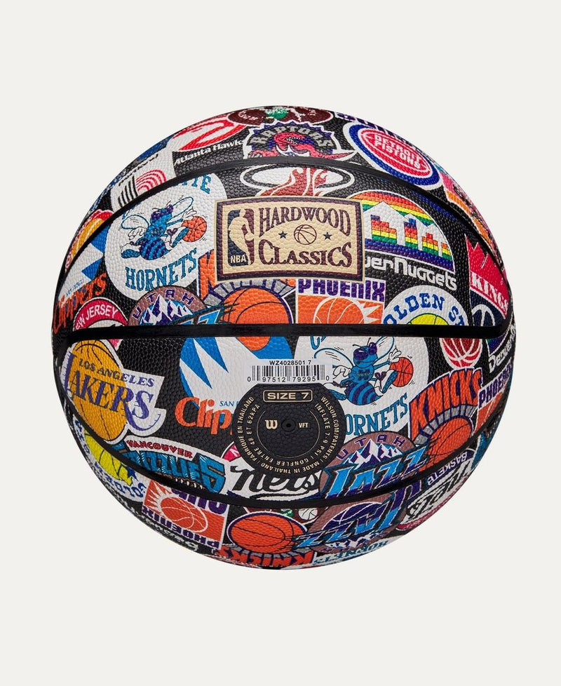 Wilson NBA All Team Retro Classic Composite Leather Basketball, Official Size M3