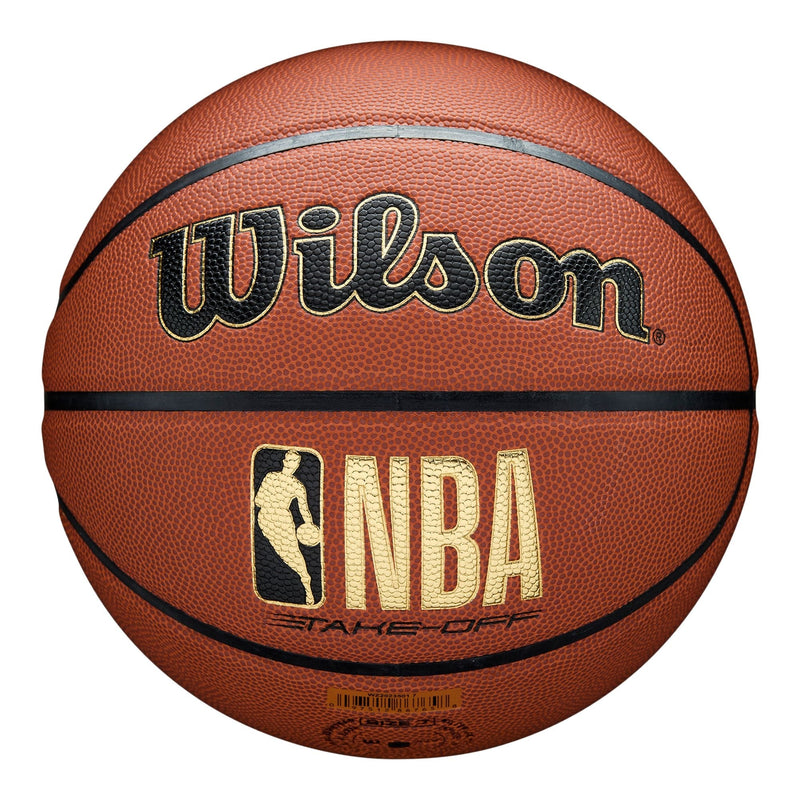 Wilson NBA Takeoff Indoor/Outdoor Basketball, Official Size 7 (29.5-in) O2