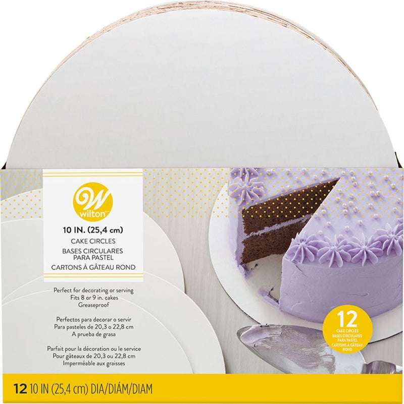 Wilton Cake Circles, 10-in, 12-pc Z3