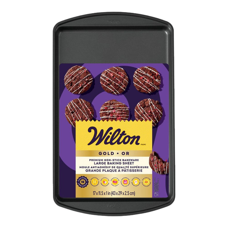 Wilton Gold Premium Non-Stick Bakeware Large Baking Sheet O3