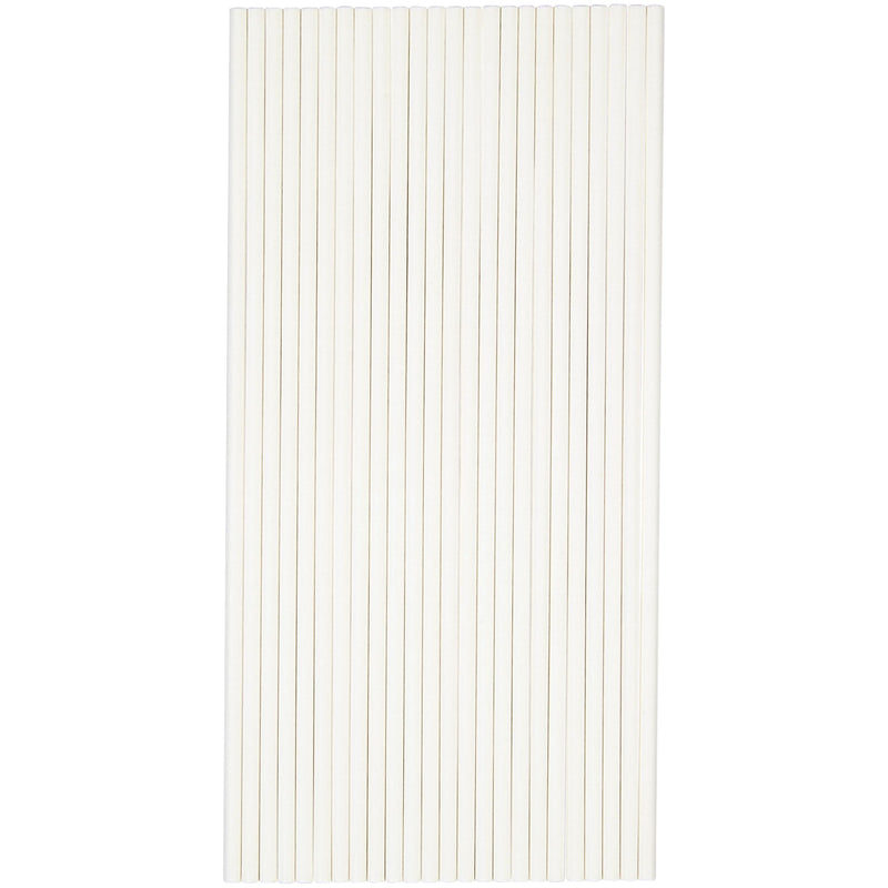 Wilton Lollipop & Cake Pop Stick, White, 8-in, 25-pk, for Baking/Cake Decoration P5