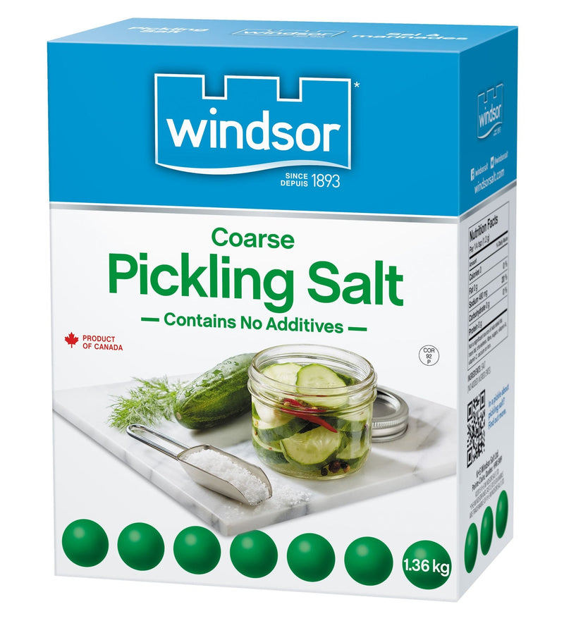Windsor Salt Preserving & Pickling Salt, 1.36-kg S4