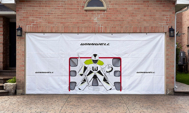 Winnwell Heavy Duty Hockey Shooting Tarp, 16-ft x 7-ft T4