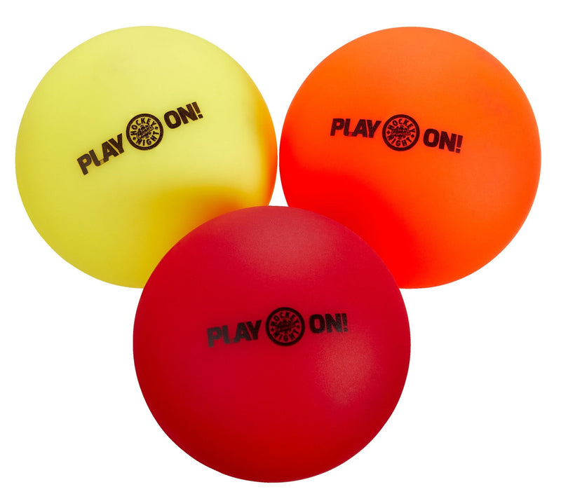 Winnwell Jumpstart Liquid Filled Hockey Balls with Different Densities, 3-pk W4