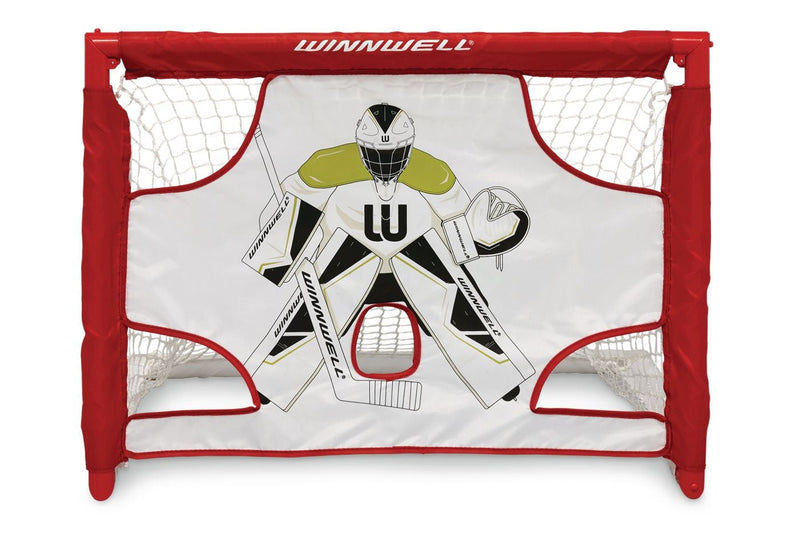 Winnwell PVC Collapsible Mini Hockey Net Set, 5-pc G8