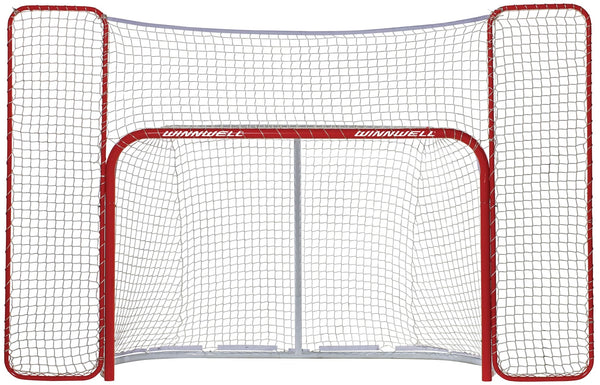Winnwell Steel Street Hockey Net with Backstop, 72-in N7