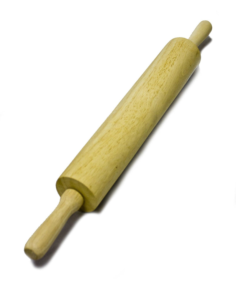 Wood Rolling Pin, 12.5 x 2.5-in K4
