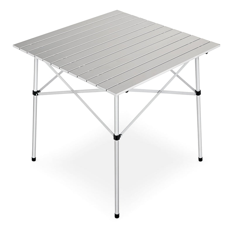 Woods Quad Portable Folding Lightweight Camping Table with Carry Bag X7