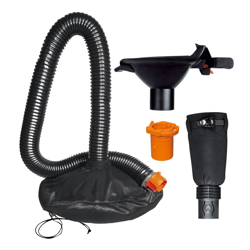 WORX WA4058 LeafPro Universal Leaf Collection System with Trivac & Turbine Adapters F3