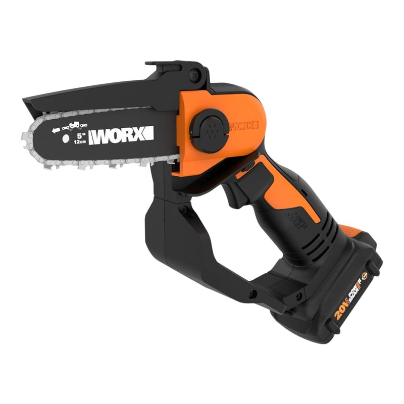 WORX WG324 20V Power Share Cordless Pruningsaw, Battery & Charger Included, 5-in P1