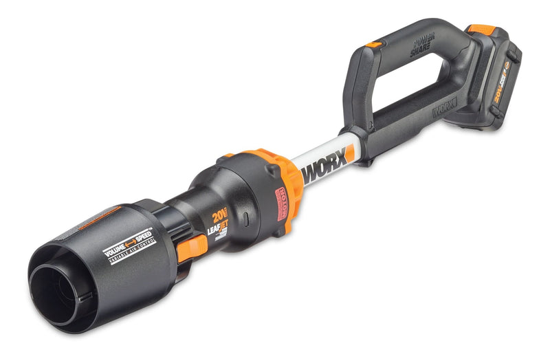 WORX WG543 20V Power Share Cordless Leafjet Blower/Sweeper, 4Ah Battery R1