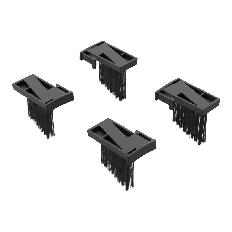 Worx Wheel Brush for Vision Cloud 2.0 4WD Models, 4pcs, Black V9