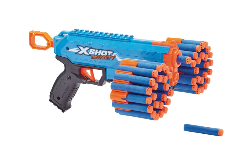 X-Shot Insanity S1 Maniac Dart Pistol with Accessories, 36-Darts, Ages 8+ O9