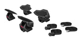 Yakima SweetRoll Roof Top Mount Kayak Rack with Straps & Tie-Downs, 2-pc
