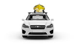 Yakima SweetRoll Roof Top Mount Kayak Rack with Straps & Tie-Downs, 2-pc